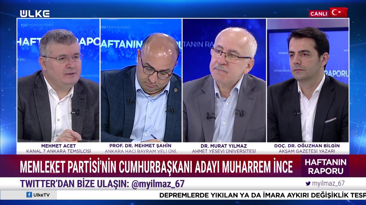 Haftanın Raporu - Murat Yılmaz | Mehmet Acet | Mehmet Şahin | Oğuzhan Bilgin | 12 Mart 2023