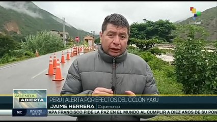 Perú: Paso del ciclón Yaku deja 7 personas muertas debido a las fuertes lluvias