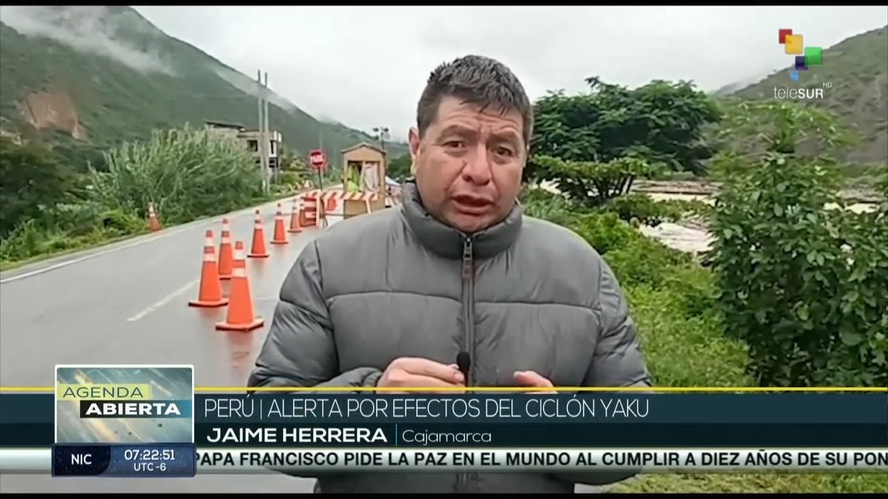 Perú: Paso del ciclón Yaku deja 7 personas muertas debido a las fuertes lluvias