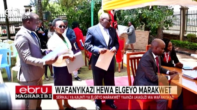Serikali Ya Kaunti Ya Elgeyo Marakwet Yaanza Ukaguzi Wa Wafanyikazi