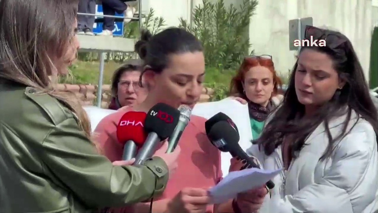 Sağlık çalışanlarından, Yedikule Göğüs Hastalıkları Hastanesi önünde prostesto: "Bu hastanede sistematik cinsel saldırı var!"