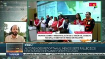 Autoridades peruanas declaran en emergencia al menos 400 distritos debido al ciclón Yaku