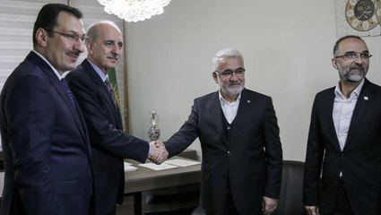 AK Parti'den HÜDA PAR ziyareti! Görüşme sonrası taraflardan ilk açıklama: Seçimlere birlikte girme konusunda anlaştık
