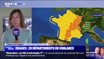 Violents orages: à quoi s'attendre dans les 28 départements en vigilance orange?