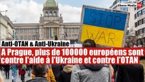 A Prague, près de 100 000 personnes manifestent contre l'Ukraine et l'OTAN