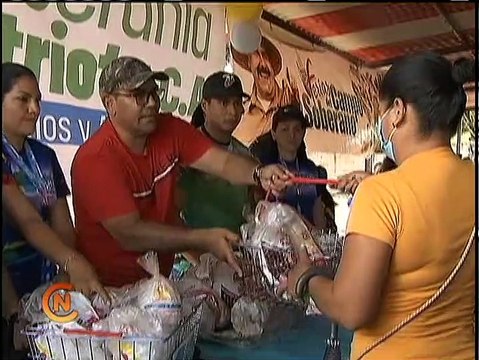 Más de 3 mil familias de Sotillo en el edo. Monagas fueron beneficiadas con combos proteicos