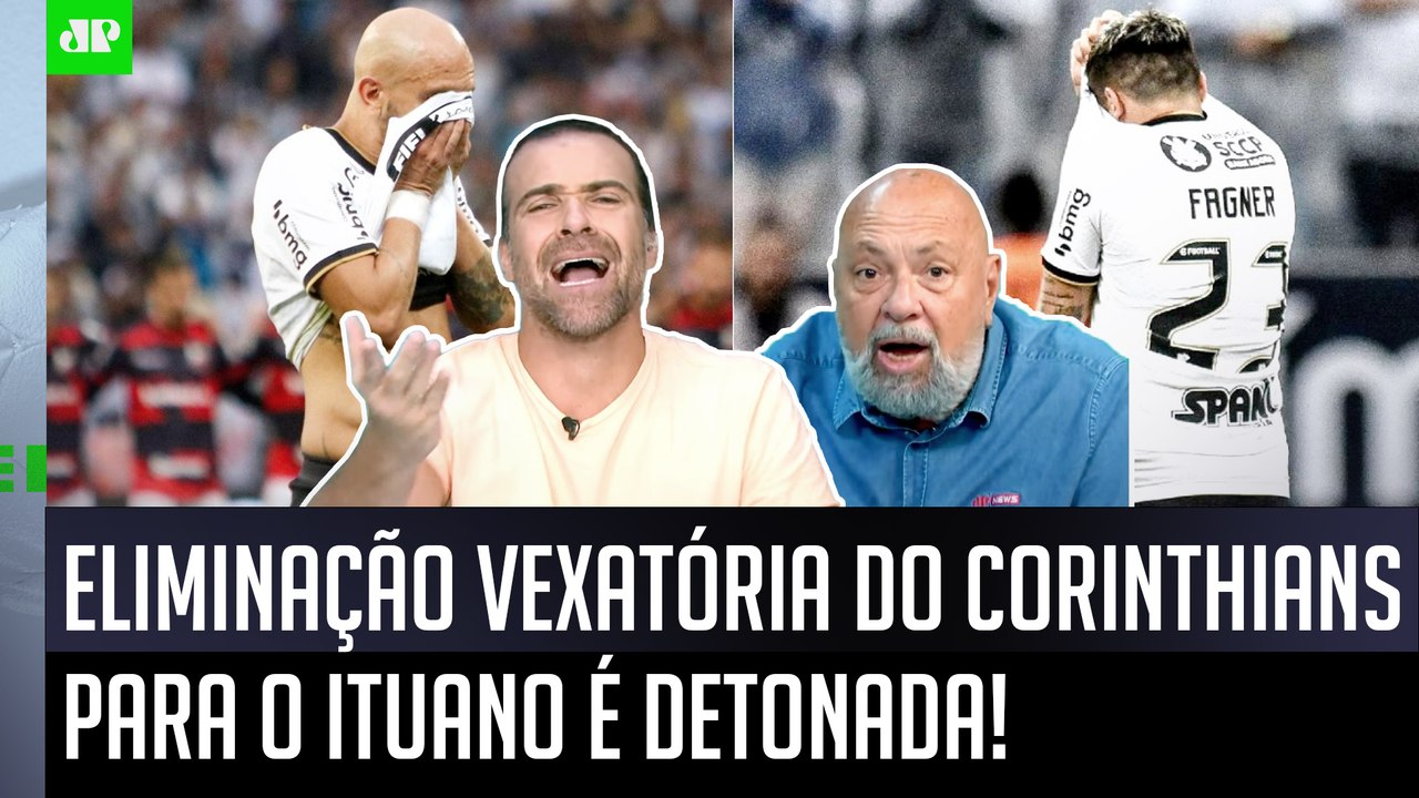 "Foi UMA VERGONHA, UM PAPELÃO! O Corinthians tem UM MONTE DE JOGADOR que..." ELIMINAÇÃO é DETONADA!