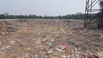 Bhilai मैत्रीबाग के बाजू डंप की जा रही शहरभर की गंदगी