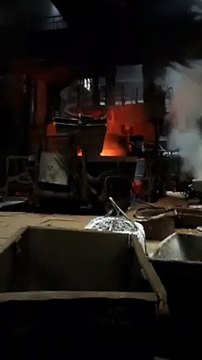 Les usines de metal en fusion c'est dangereux