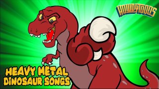 Brachiosaurus Song and other Heavy Metal Dinosaur Songs by Howdytoons
