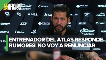 Benjamín Mora asegura que se mantendrá en el cargo pese a la adversidad en Atlas