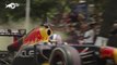 Red Bull - Coulthard fait le spectacle au showrun en Inde