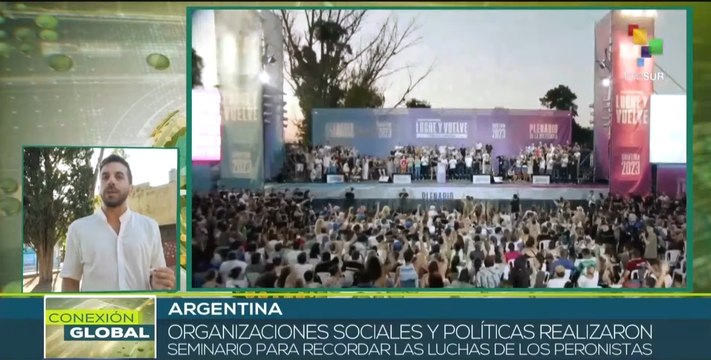 Organizaciones argentinas respaldan el legado del peronismo