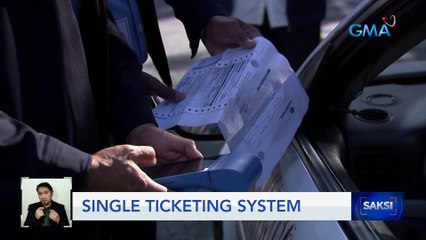 Single Ticketing System, ida-dry run sa 7 lugar sa Metro Manila | Saksi