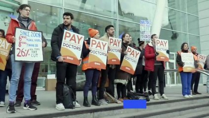 Grève des médecins hospitaliers au Royaume-Uni