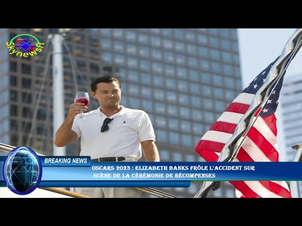 Oscars 2023 : Elizabeth Banks frôle l'accident sur  scène de la cérémonie de récompenses