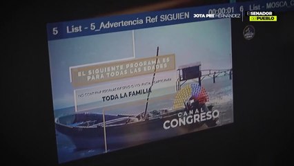 Download Video: Senador Jota Pe Hernández hace graves denuncias de abusos en Canal Congreso.