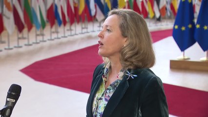 Nadia Calviño destaca que el sistema bancario español cuenta con una situación "saneada" y un marco "reforzado"