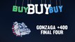 Back Gonzaga (+400) To Reach The Final Four