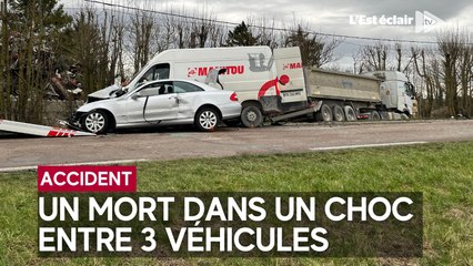 Un mort dans un accident impliquant trois véhicules