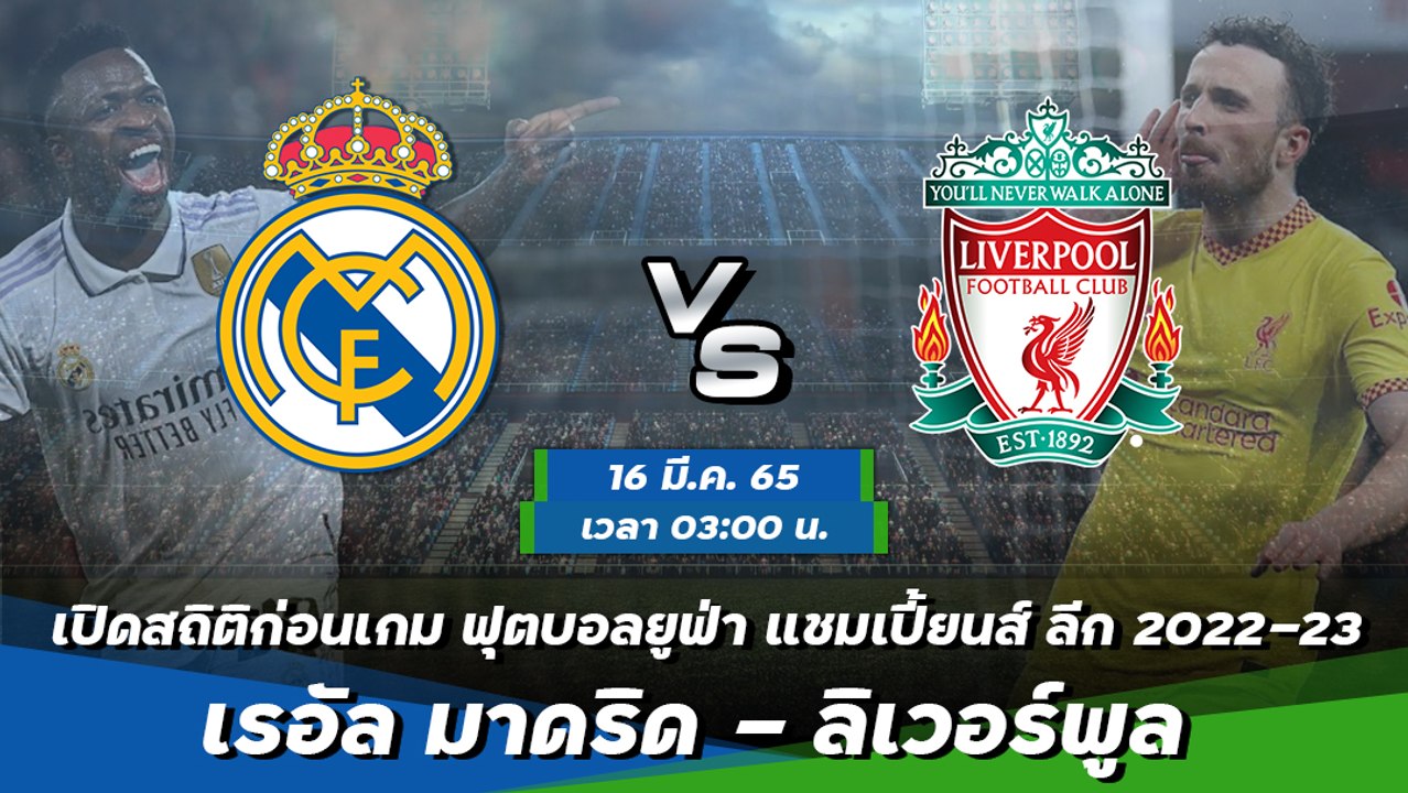 เรอัล มาดริด - ลิเวอร์พูล ยูฟ่า แชมเปี้ยนส์ ลีก...