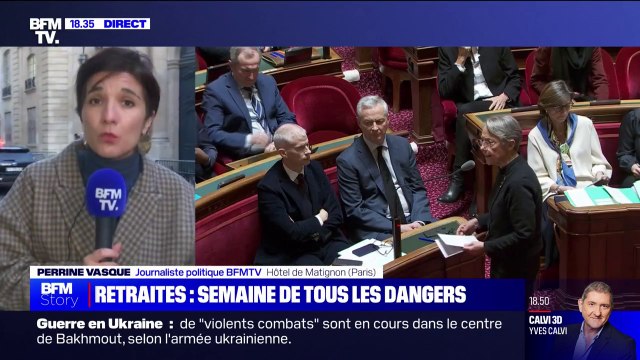 Retraites: Élisabeth Borne tente de serrer les rangs pour éviter le 49.3