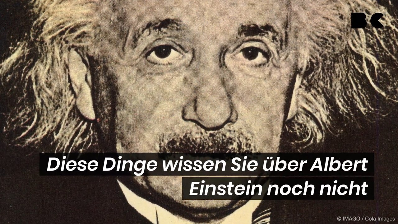 Das wissen Sie über Albert Einstein noch nicht!