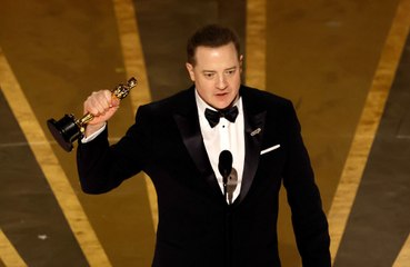 A Brendan Fraser le sorprendió ganar el Óscar