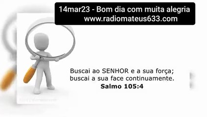 14mar23 - Devocional Rádio Mateus 633
