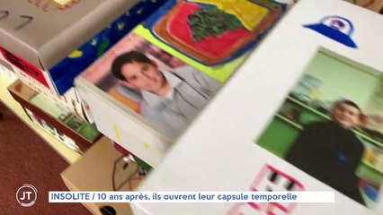 INSOLITE / 10 ans après, ils ouvrent leur capsule temporelle