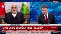 HÜDA PAR lideri Yapıcıoğlu, 'Hizbullah'a terör örgütü diyor musunuz?' sorusuna gülerek yanıt verdi
