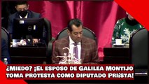 ¡El esposo de Galilea Montijo toma protesta como diputado Priísta!
