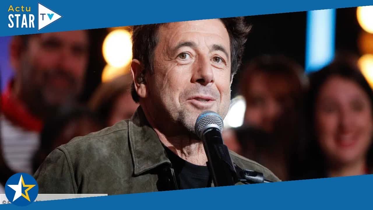« Je ne pouvais plus parler » : Patrick Bruel victime d'une extinction de voix en plein concert