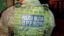 BPFron apreende caminhão carregado com cigarros contrabandeados em Perobal