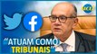 Gilmar Mendes culpa redes sociais por invasões bolsonarista
