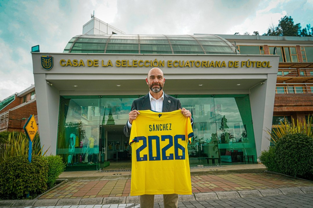 HASTA EL 2026: Félix Sánchez fue presentado como DT de la Selección de Ecuador