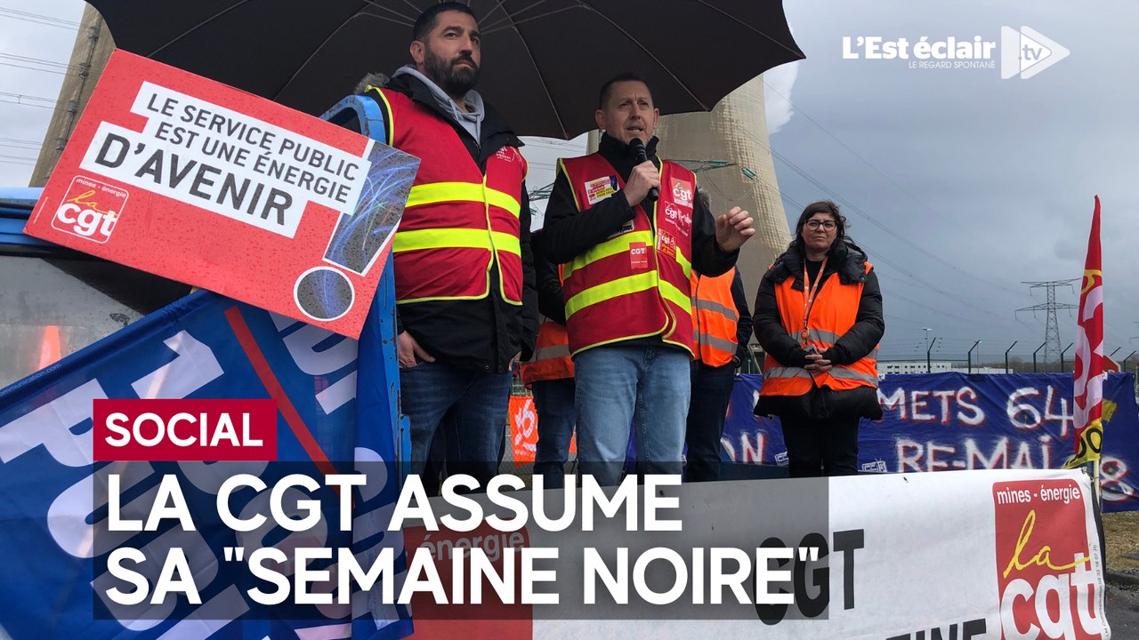 La CGT énergie plus motivée que jamais - Vidéo Dailymotion