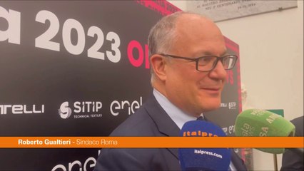 Ciclismo, Gualtieri "Sarà memorabile arrivo a Roma del Giro d'Italia"