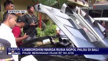 Lamborghini Warga Rusia Berplat DOMOGATSKY Tunggak Pajak Rp 104 Juta!