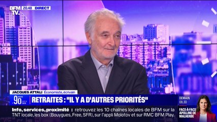 Скачать видео: Retraites: Jacques Attali aurait cherché les 13 milliards d'euros manquants 