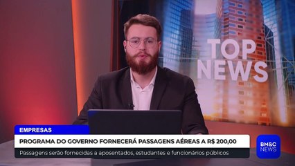 PROGRAMA DO GOVERNO FORNECERÁ PASSAGENS AÉREAS A R$ 200,00