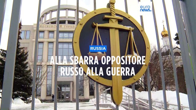 Mosca: al via processo-farsa contro oppositore russo alla guerra