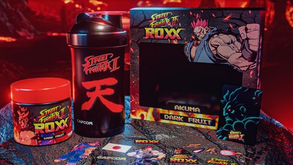 Kit da Roxx Energy inspirado em Akuma | Vídeo: Roxx Energy/Divulgação