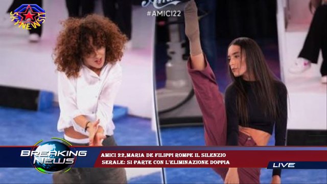 Amici 22,Maria De Filippi rompe il silenzio serale: si parte con l'eliminazione doppia