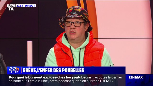Ludovic Franceschet: Ça me fait mal au cœur, mais ne pas ramasser les déchets c'est notre seul moyen de pression