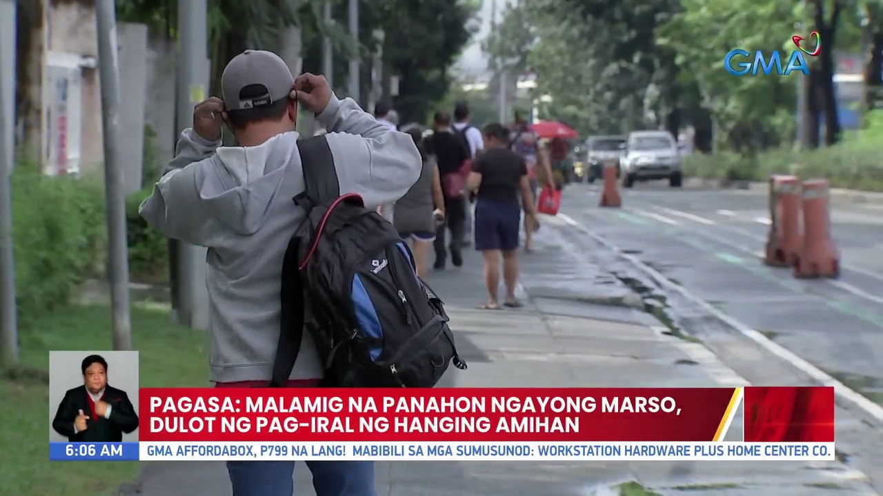 PAGASA: Malamig na panahon ngayong Marso, dulot ng pag-iral ng hanging amihan | UB