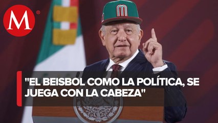 "Mi pasión por el béisbol es la misma como defender a los pobres": AMLO