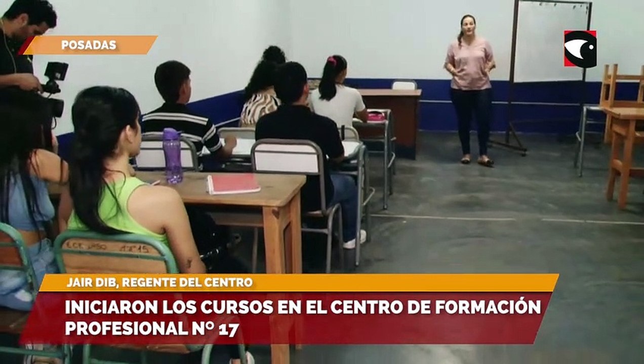 Iniciaron los cursos en el Centro de Formación Profesional N⁰ 17
