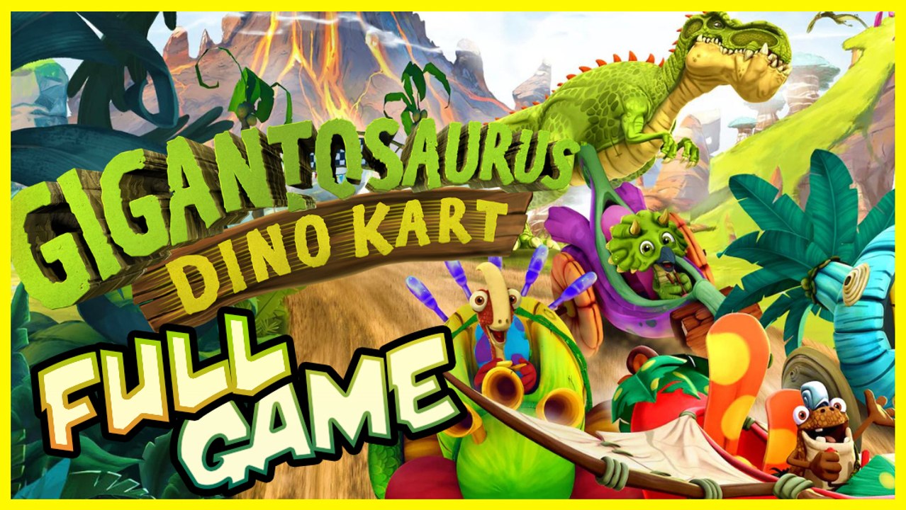Gigantosaurus: Dino Kart Gameplay FULL GAME (PS4, Switch, XB1)