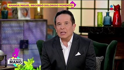 ¡Tendría un hijo de 20 años! Amanda Miguel revela perdió un hijo de Diego Verdaguer